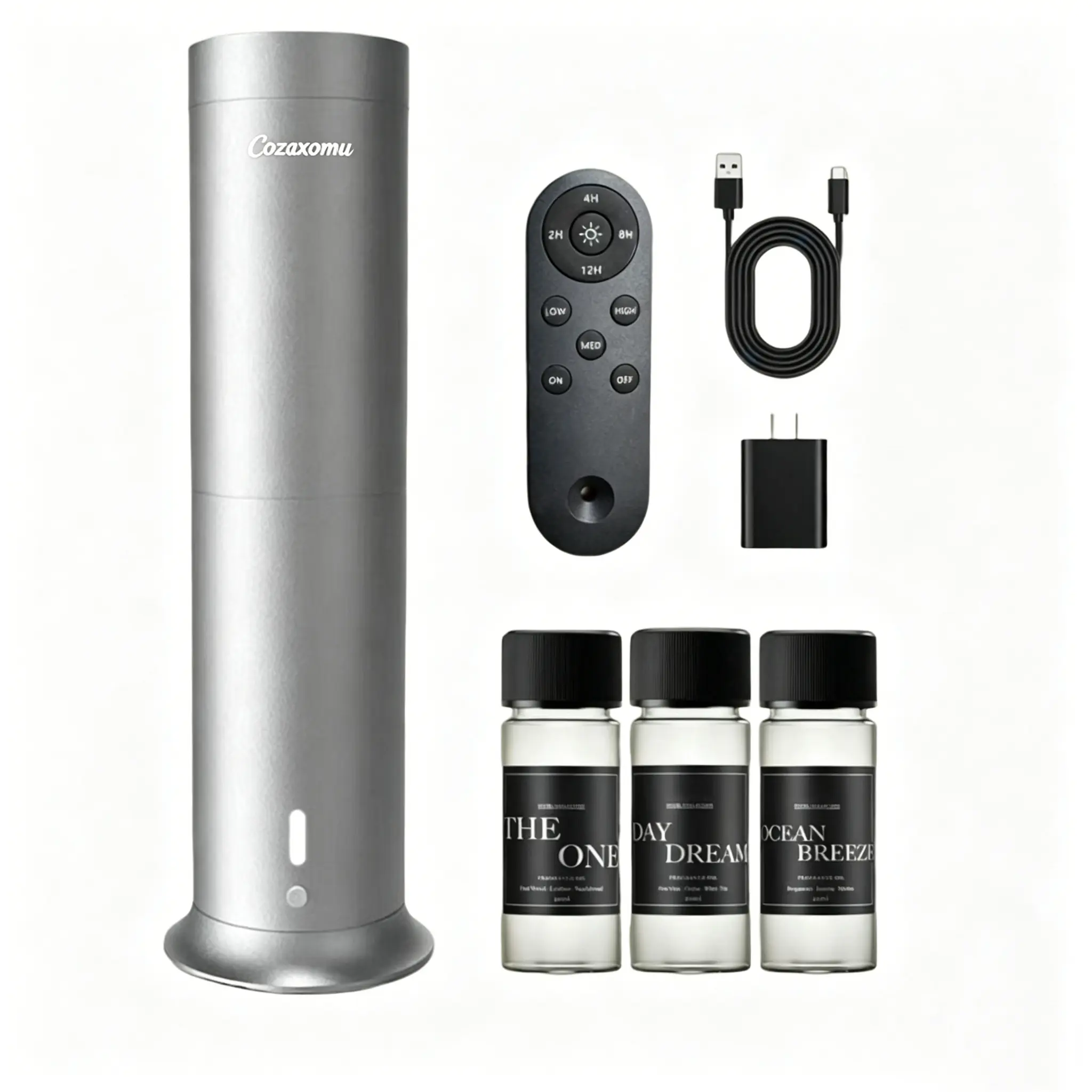 2026 Wellness Essential: PortableRechargeable Essential Oil Diffuser - 1000 sqft Coverage, 3 Luxury Scents, Ultrasonic QuietMist - For Bedroom, Office, Hotel Spa -Perfect Travel Gadget & Gift