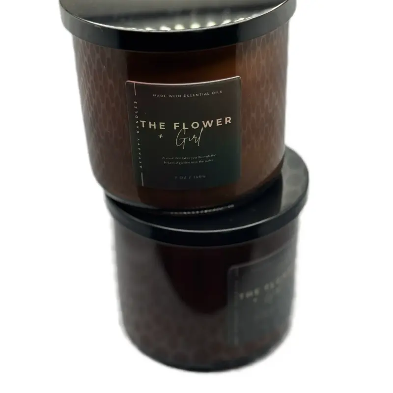 The Flower Girl Candle with Essential Oils for Aromatherapy and Home Fragrance