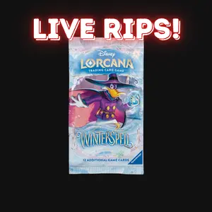 Live - English Lorcana Winterspell Booster Pack