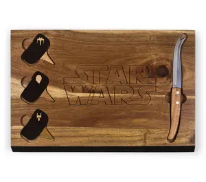 Toscana Star Wars Acacia Cheese Cutting Board & Tools Set
