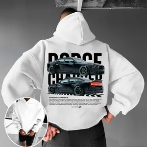 Dodgee Charger Hoodie, Street Racing Shirt, Shirt for Men and Women, Men's Top for All Seasons, Graphic Tees