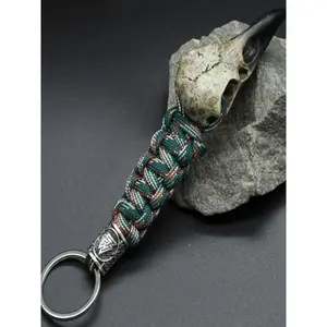 Crow Design Keychain, Viking Crow's Head Pendant Keyring, Fashionable Accessories for Man, Stylish Keychain, Keychains