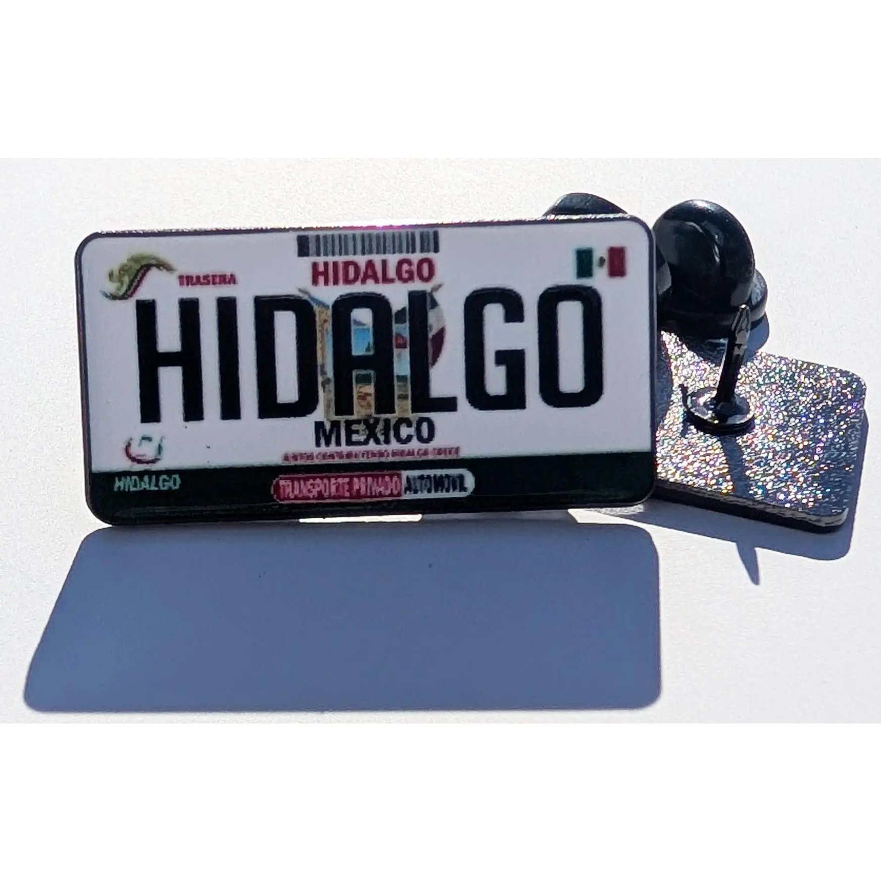 Hidalgo Pin For Caps And Clothing Enamel Badge Pin Mexican Pin Mexican Flag Pin HGO Mexico Pin Hispanic Pin
