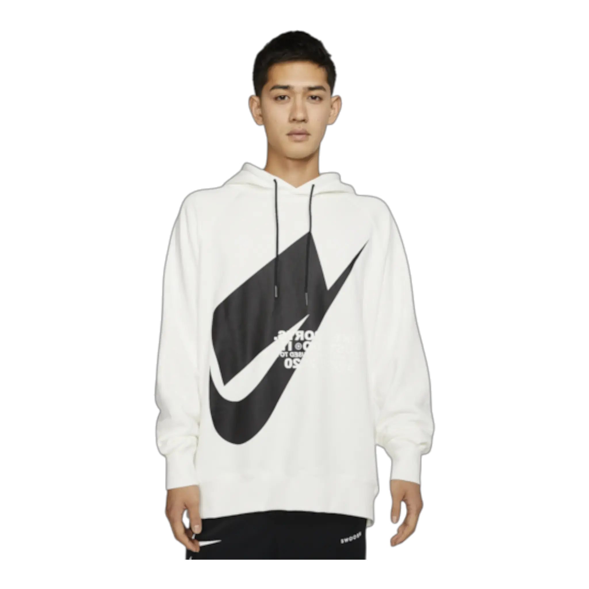 Nike Sportswear NSP PO Hoodie in Black Cotton | Men's