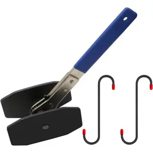 Brake Tools, Brake Caliper Compression Tool, 4 in 1 Universal Disc Brake Caliper Tool, 4-in-1 Universal 360° Ratcheting System with 2 Hooks for Single/Twin/Quad Calipers, Blue