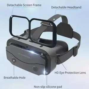 G13 VR Glasses VR Smart Glasses Headset Smart Glasses Helmet Video Game Binoculars For 5-7 Inches Smartphone VR Helmet
