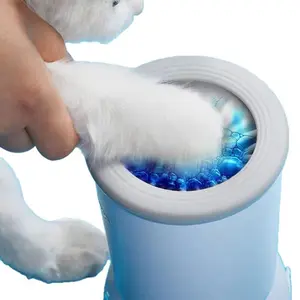 Seals Hug Pets Pet Smart Automatic Paw Cleaner - For Cats & Dogs, Easy to Use, Portable for Travel & Lodging