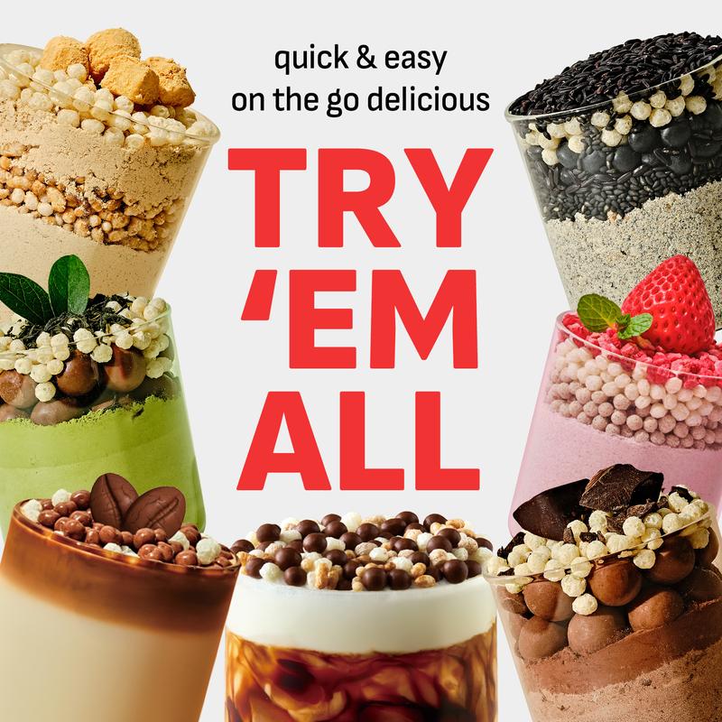 [Fullight Official] Flimeal Crunchy Protein Powder Duo Pack (7p x 2), 20~22g Protein, Low Sugar & Keto-Friendly On-the-Go-Pack, Easily Digestible Preworkout Meal Replacement Drink