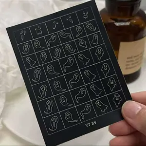 Halloween Nail Sticker Stencil