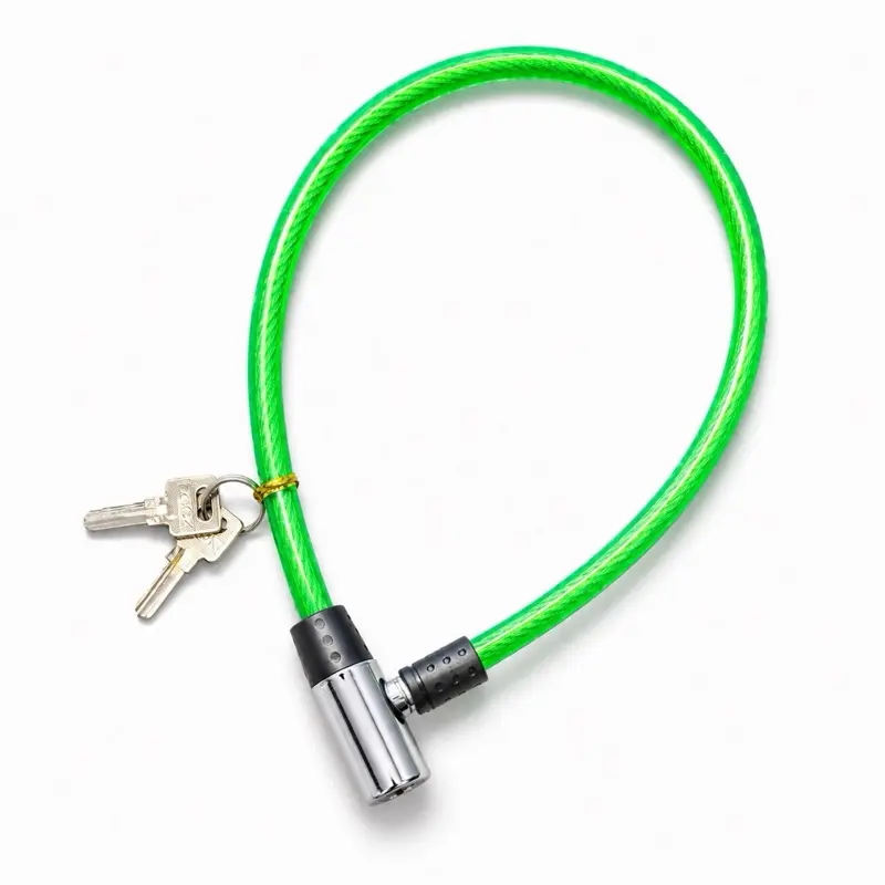Heavy-Duty Cable Lock with 2 Keys Candado de Cable Reforzado con 2 Llaves