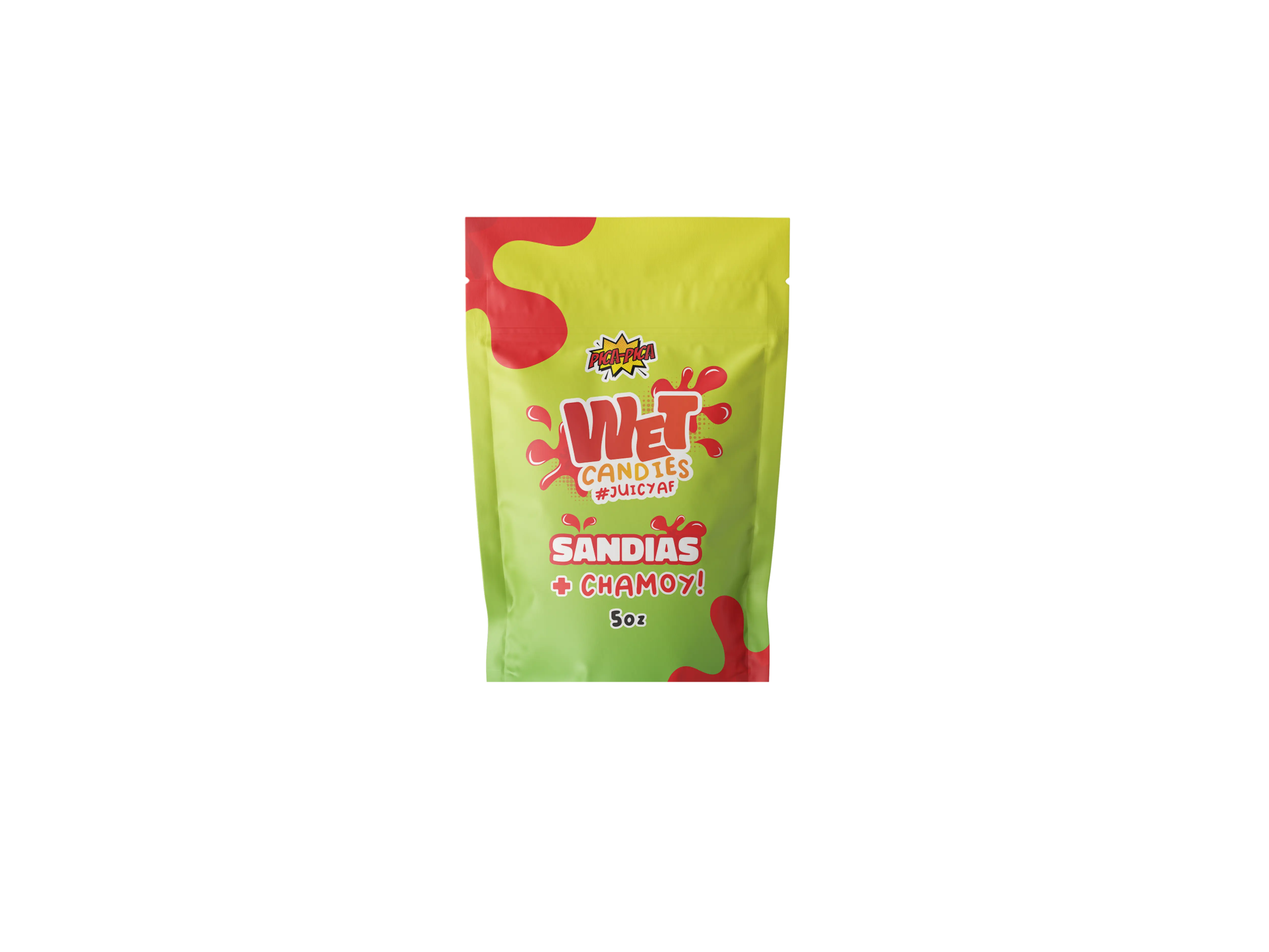Wet Sandias Enchilados With Chamoy Unique Fruity Snacks Sweet