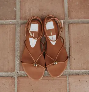 Kenley Sandal Saddle Leather