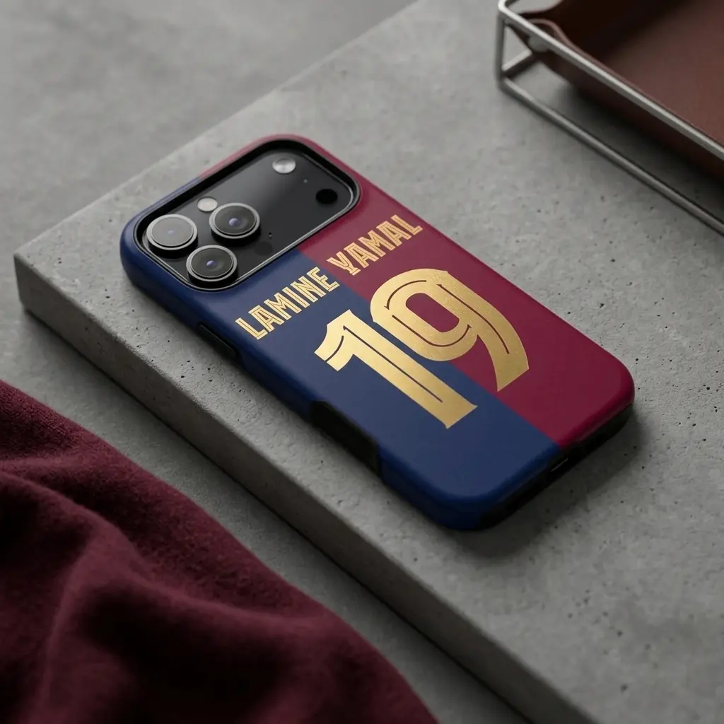 Barca Y19 Phone Case Anti Drop Protective Case Suitable, Phone Case, MagSafe Case, Tough Case, Gift For Fan