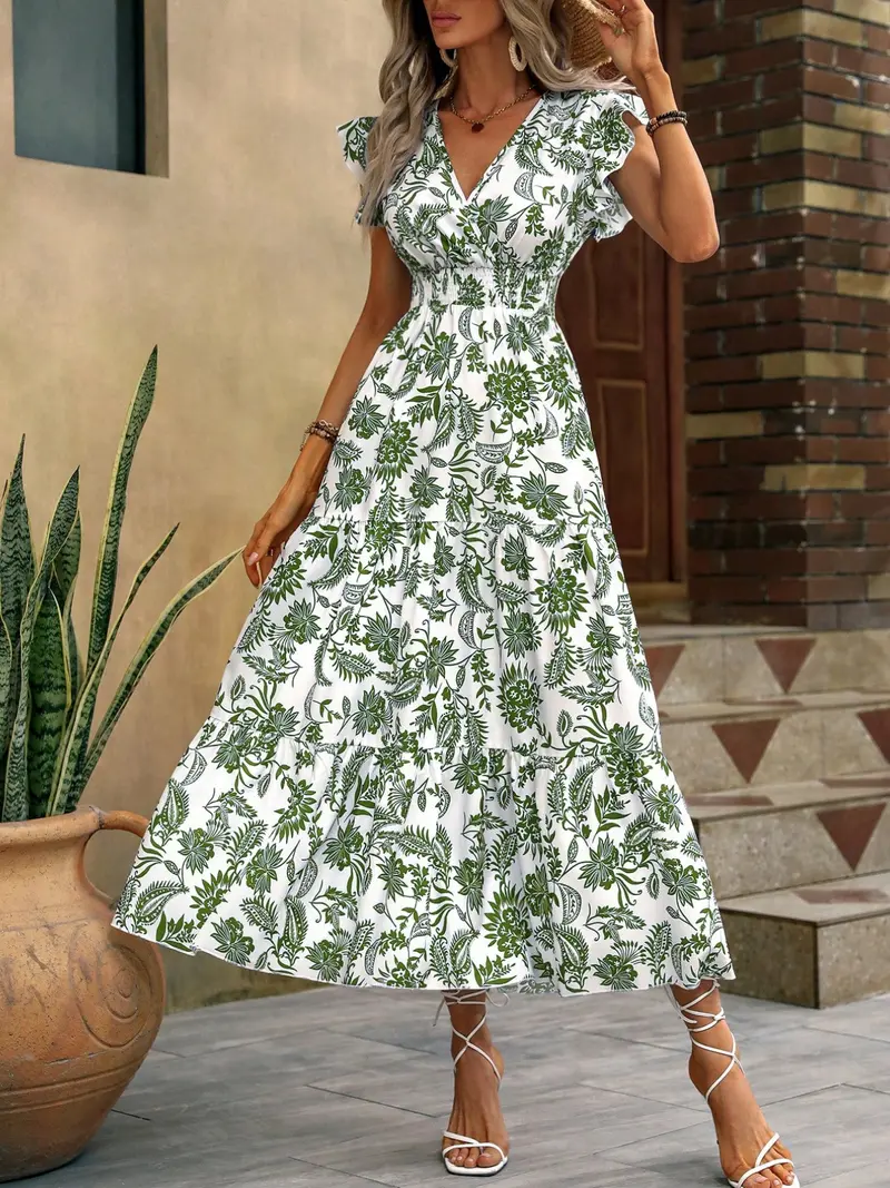 green butterfly dress - TikTok Shop
