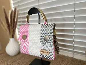 Pink, White & Silver
