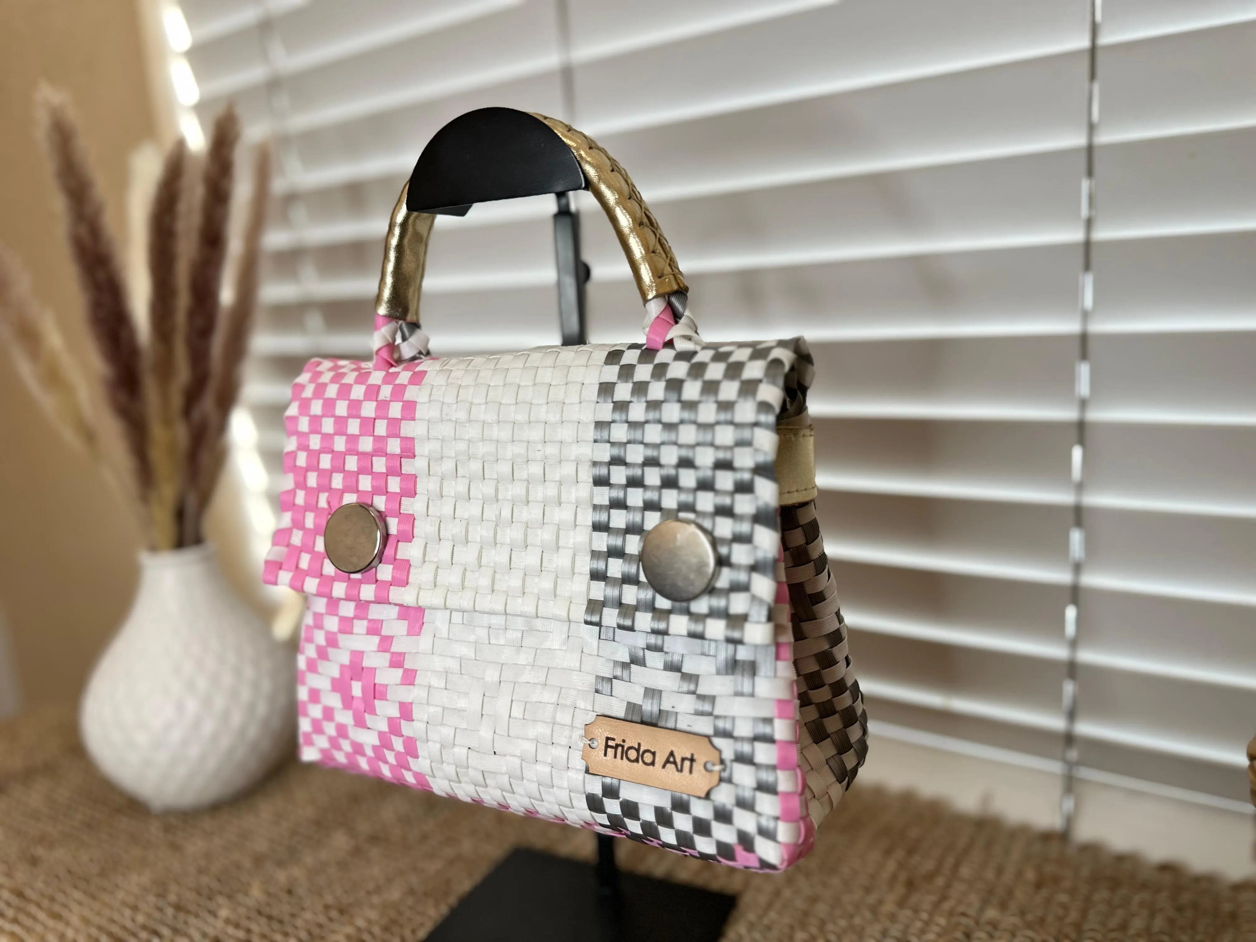 Pink, White & Silver Pink, White & Silver