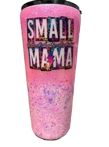 22 ounce small business mama epoxy tumbler