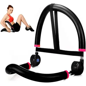 Ab Machine Abs Workout Equipment,Ab Crunch Machine For Stomach Workout, Abdominal Core Trainer Sit Up Machine.All In One Fitness Exercise Equipment For Home Gym Workout.USA Patented.Black