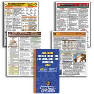 Cal/OSHA Safety Essentials 4 Quick-Card and Pocket Size Book 2022 Edition COMBO