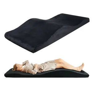 Lash Bed Foam Topper, Massage Table Memory Foam Topper, Ergonomic Curved Mattress Topper Lash Bed Cushion for Beauty Salon, 71 inches X 27.6 inches(180cm X 70cm))