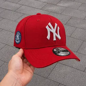 New Era 59FIFTY MLB NY Yankees LA Dodgers Snapback Anniversary Patch Cap Streetwear Baseball Hat Unisex Trendy Fashion Look