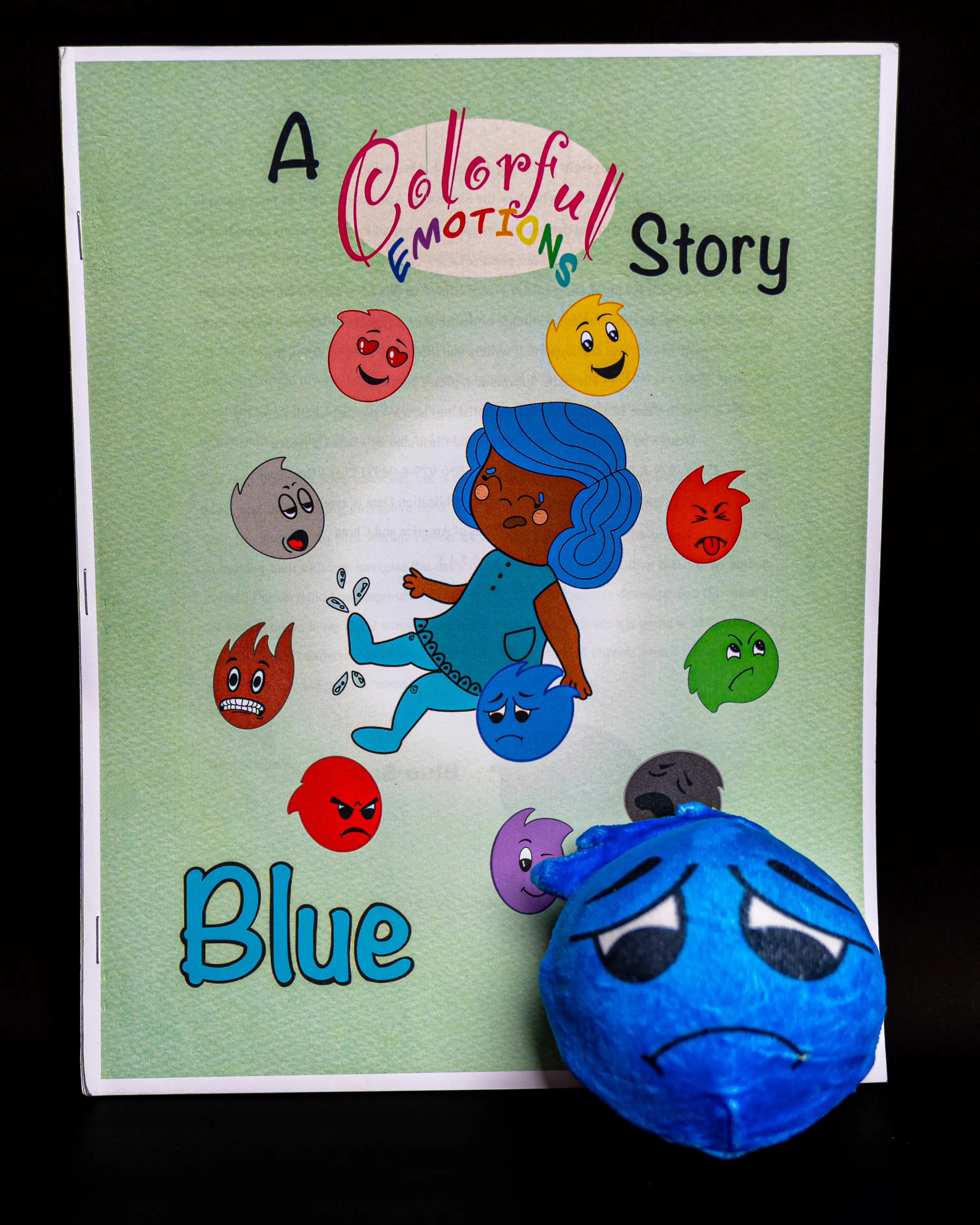 Augmented Reality A Colorful Emotions Story Blue