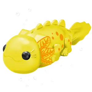 Pets Alive Robo Axolotl Swimming, Electronic Fish Toy, Electric Swinging Fish Bath Sensor, Glowing Small Fish, Bionic Toy, Interactive, Cat Teaser, Water Play, Early Education Pet Toy, Christmas Gift