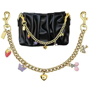 Chain Charm Accessory for Handbag, Purse Wallet &Pants Chain Jean Chains, Vintage Design Bag Strap Chains Extender