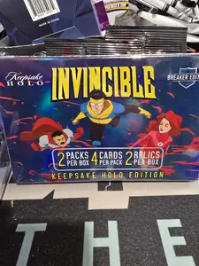 Invincible Keepsake Holo Breaker Edition Hobby Box!  2 Relics!