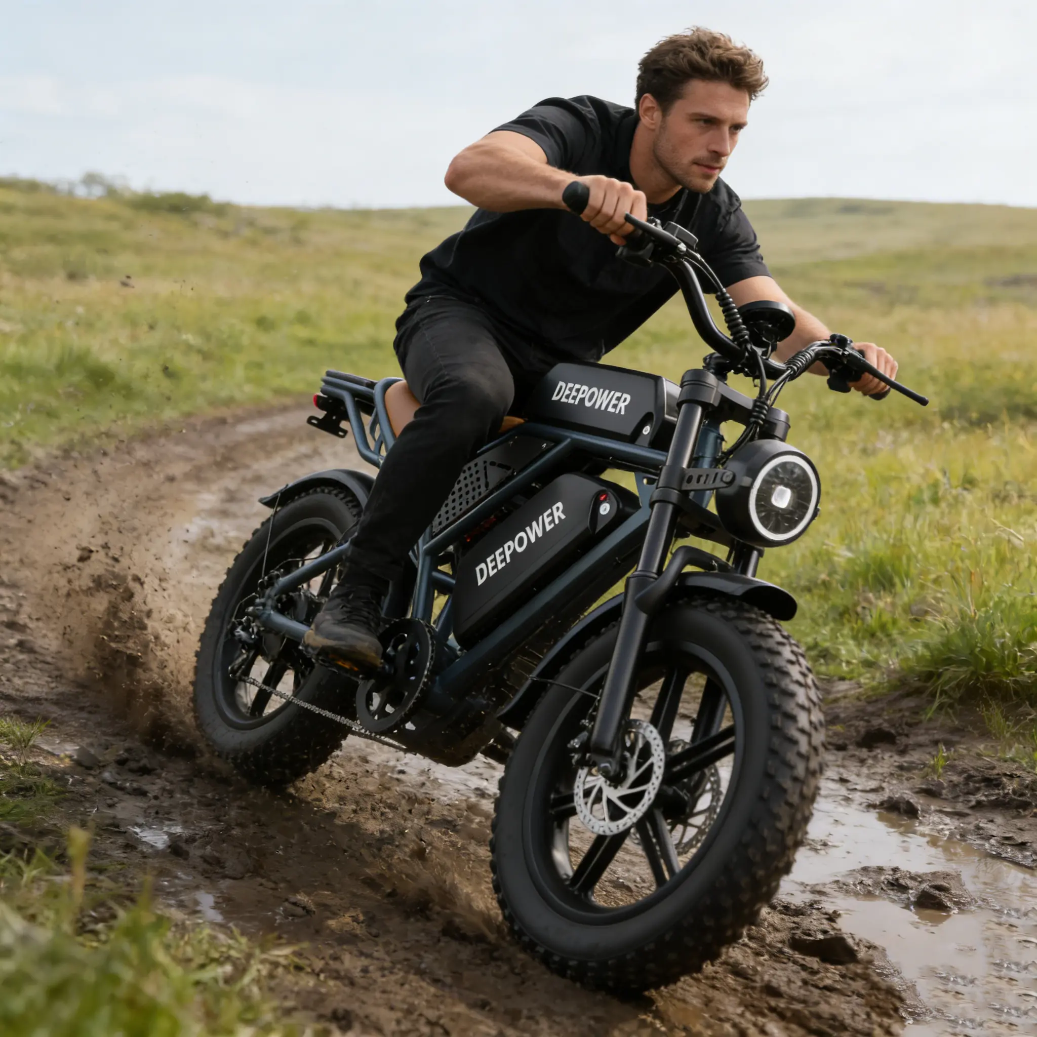 DEEPOWER Ebike 1500W Beast Power,125 Mile Range,UL 2849 Certified, 20 ...