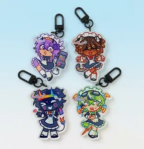 Unstable Universe  MCYT Acrylic Keychains, wemmbu, spokeishere, parrotx2,  flamefrags