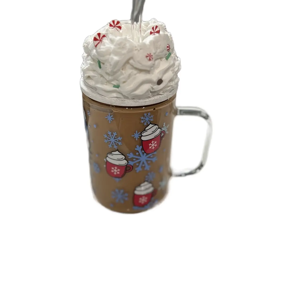Hot Cocoa Glass - 15 oz - Perfect for Your Beverage Needs - Drinkware