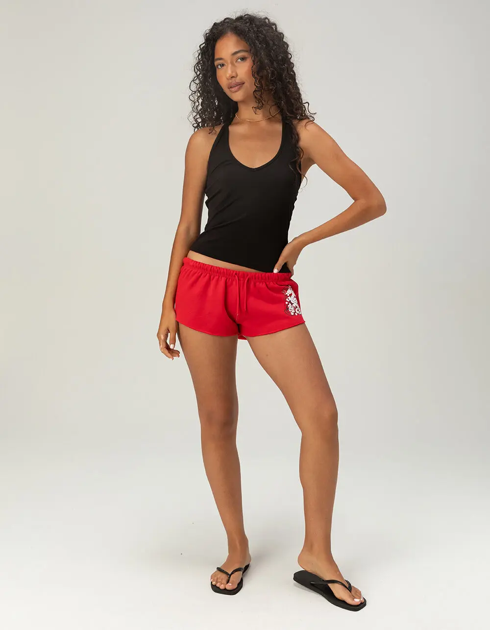 RIOT SOCIETY Dragon Womens Micro Shorts