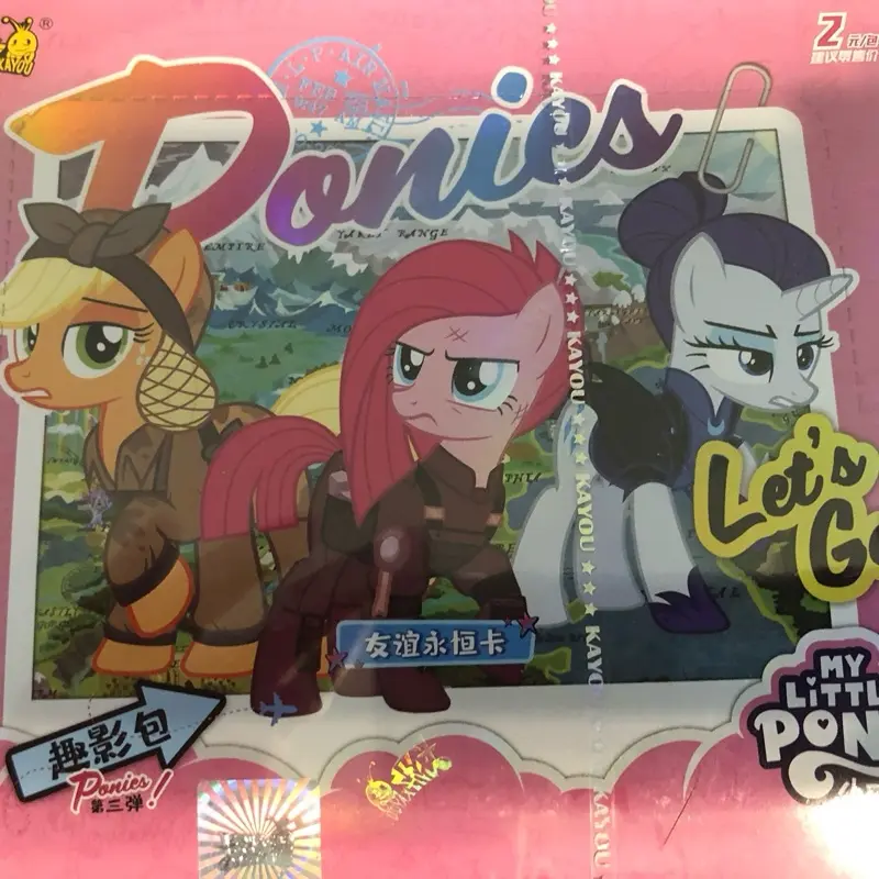 Official My Little Pony Kayou Shadow 3 Pinkie Pie Version Authentic Sealed TCG Multipack Box - 10 Booster Packs, Chinese Non-Sports Trading Card Collectible for Card Collectors, Live Opened Eligible, Customizable Shipping, Sealed TCG Set