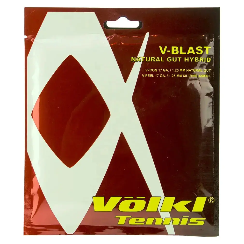V-Blast 17G Hybrid Tennis String - High-Performance Tennis String for Enhanced Performance and Durability