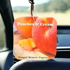 Peaches & Cream Car Freshener