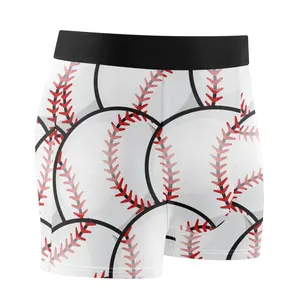 Men's Underwear Boxer Briefs Baseball Softball Ball Graphics Underwear