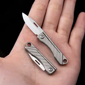 Mini Knife Keychain Accessory, Multifunctional Opening Tool, Compact Design for Everyday Use, Ideal Gift for Outdoor Enthusiasts