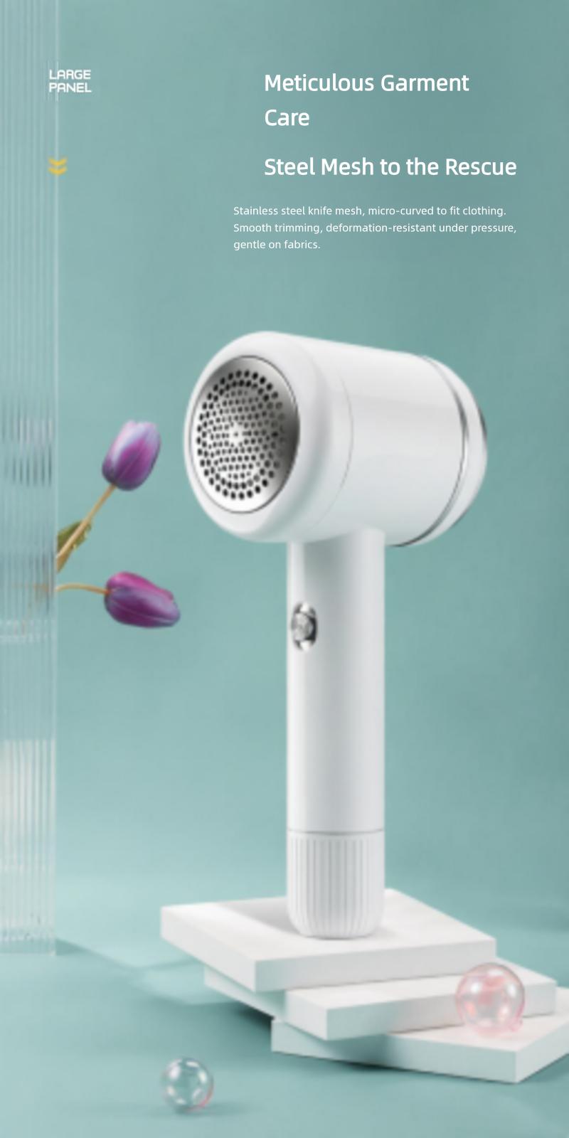 Portable iron dual-use dry and wet handheld garment steamer, home lint trimmer, hair removal steamer two-in-one