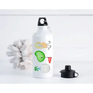 Father's Day Golfing Golf Dad Gift 20 oz Aluminum Water Bottle
