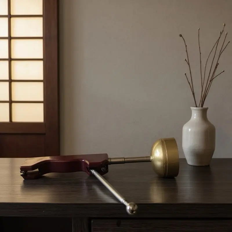 Zen Brass Handbell – Meditation & Stress-Relief Sound Tool