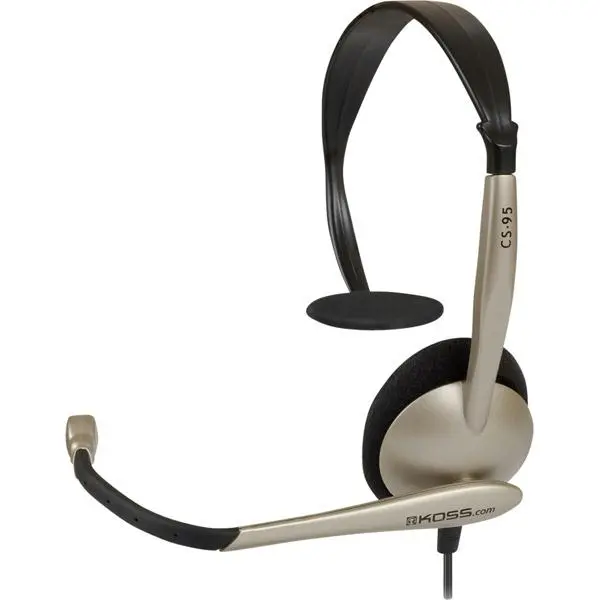 Koss Communication Headset CS95 with Noise Canceling Microphone - CS95