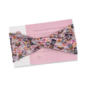 Groovy Teacher Wide Twist Headband