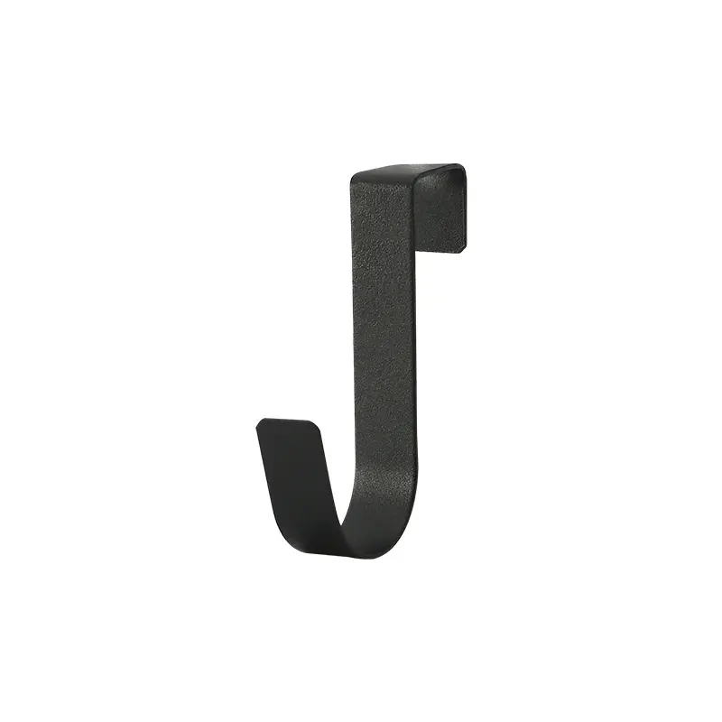 2/4/6-Pack No-Drill Over Door Hooks Heavy Duty Steel Hangers for Bathroom Kitchen & Closet Organiser Hangable 0-5 Kg