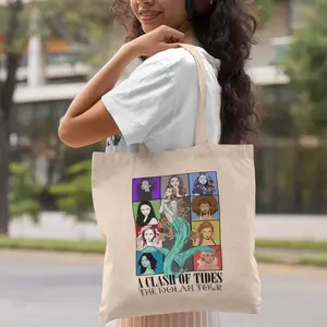 A Clash Of Tides Character Tote Bag