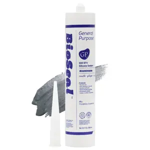 Aluminum General Purpose BioSeal Silicone Caulk & Sealant 10.1oz