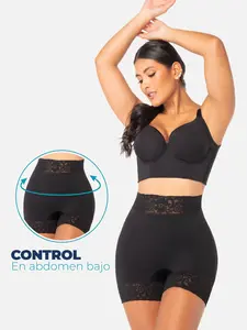 Women's Compression Fabric Booty Lifter Shapewear Shorts 6265