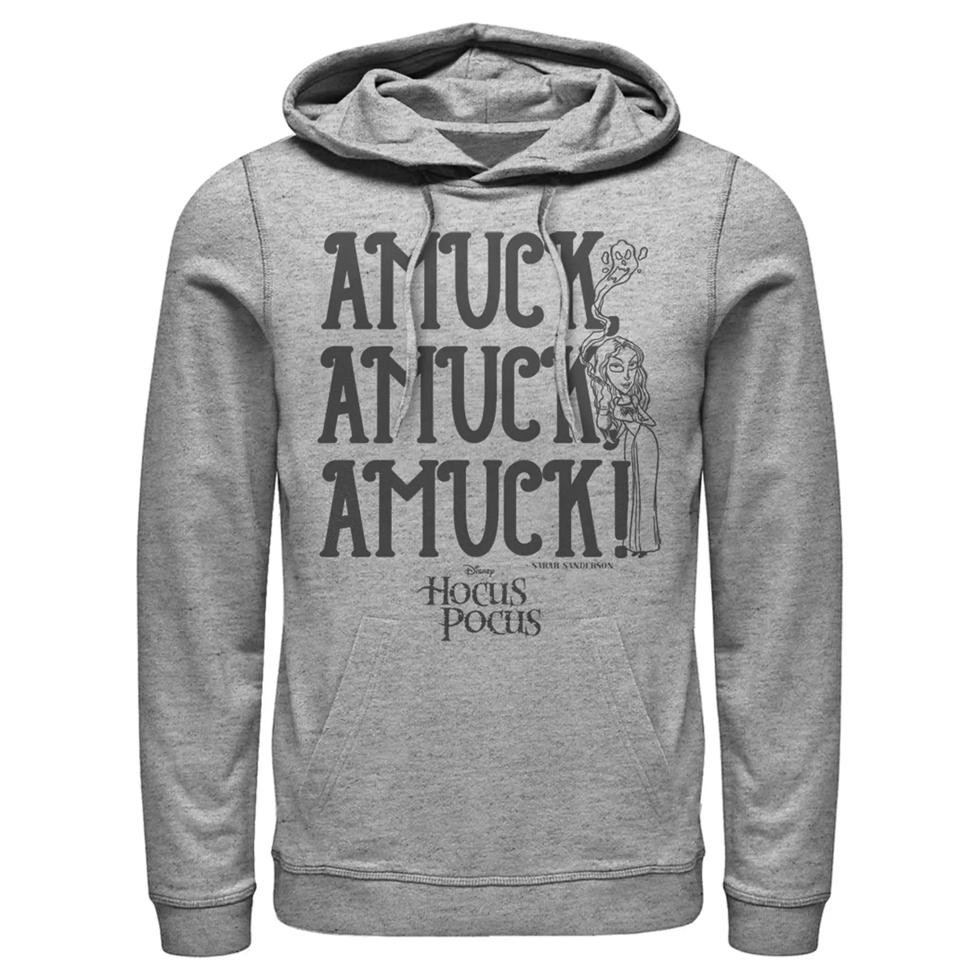 Men's Disney Hocus Pocus Amuck Quote Pull Over Hoodie