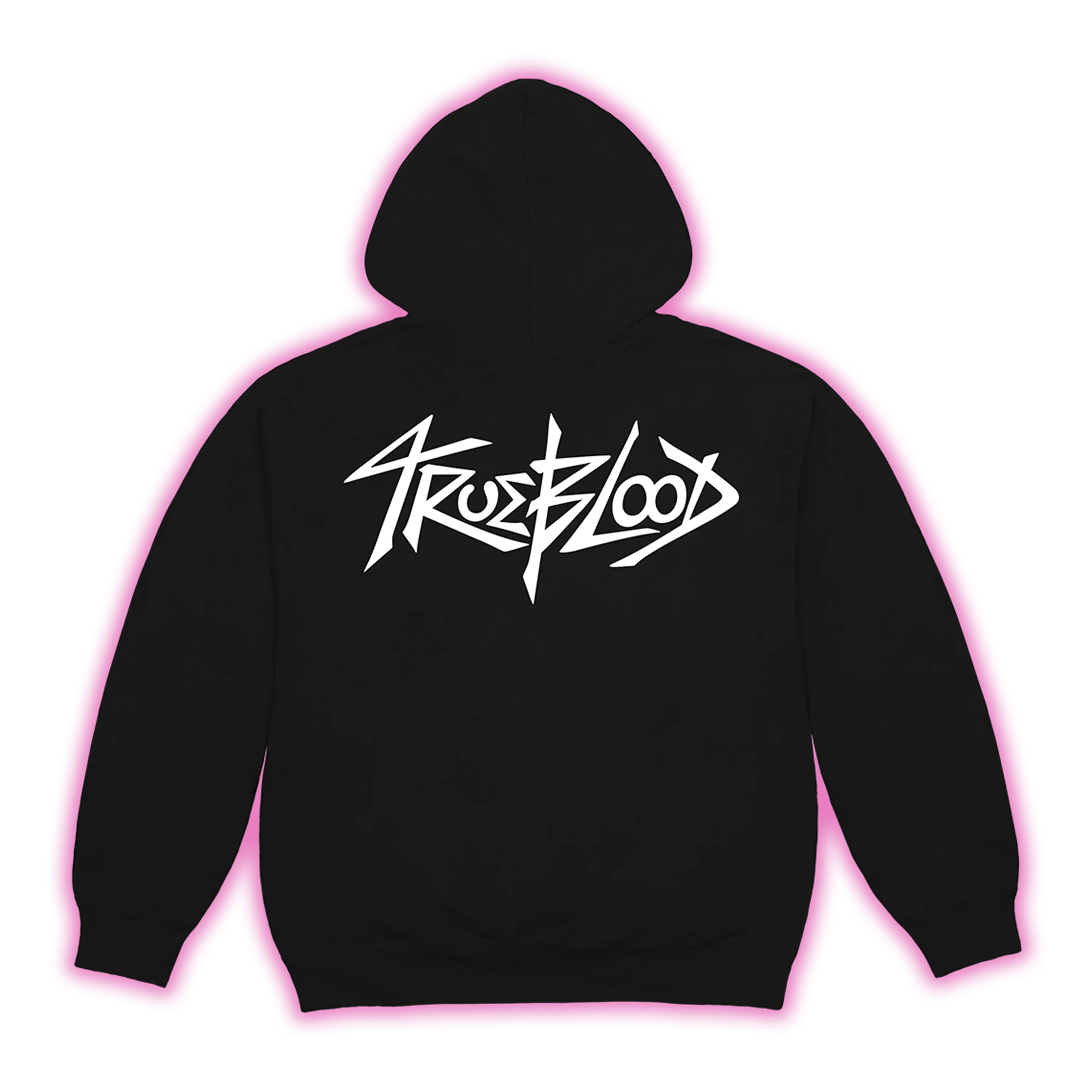 TRUEBLOOD LOGO HOODIE (BLACK)