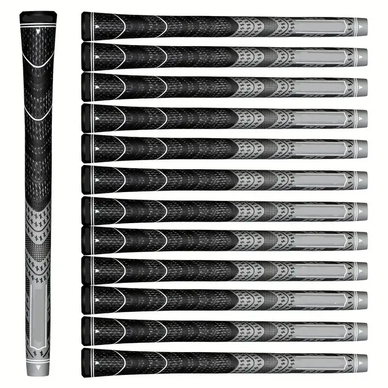 Golf Grips Set of 13 Cord Rubber Compound Material Hybrid Golf Club Grips NEW